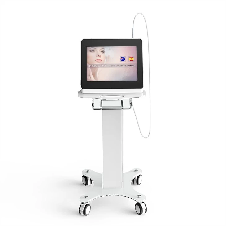 Laser vasculaire professionnel de diode du retrait 980nm pour le retrait de vaisseaux sanguins d'araignée